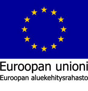 Euroopan union eu aluekehitysrahasto logo